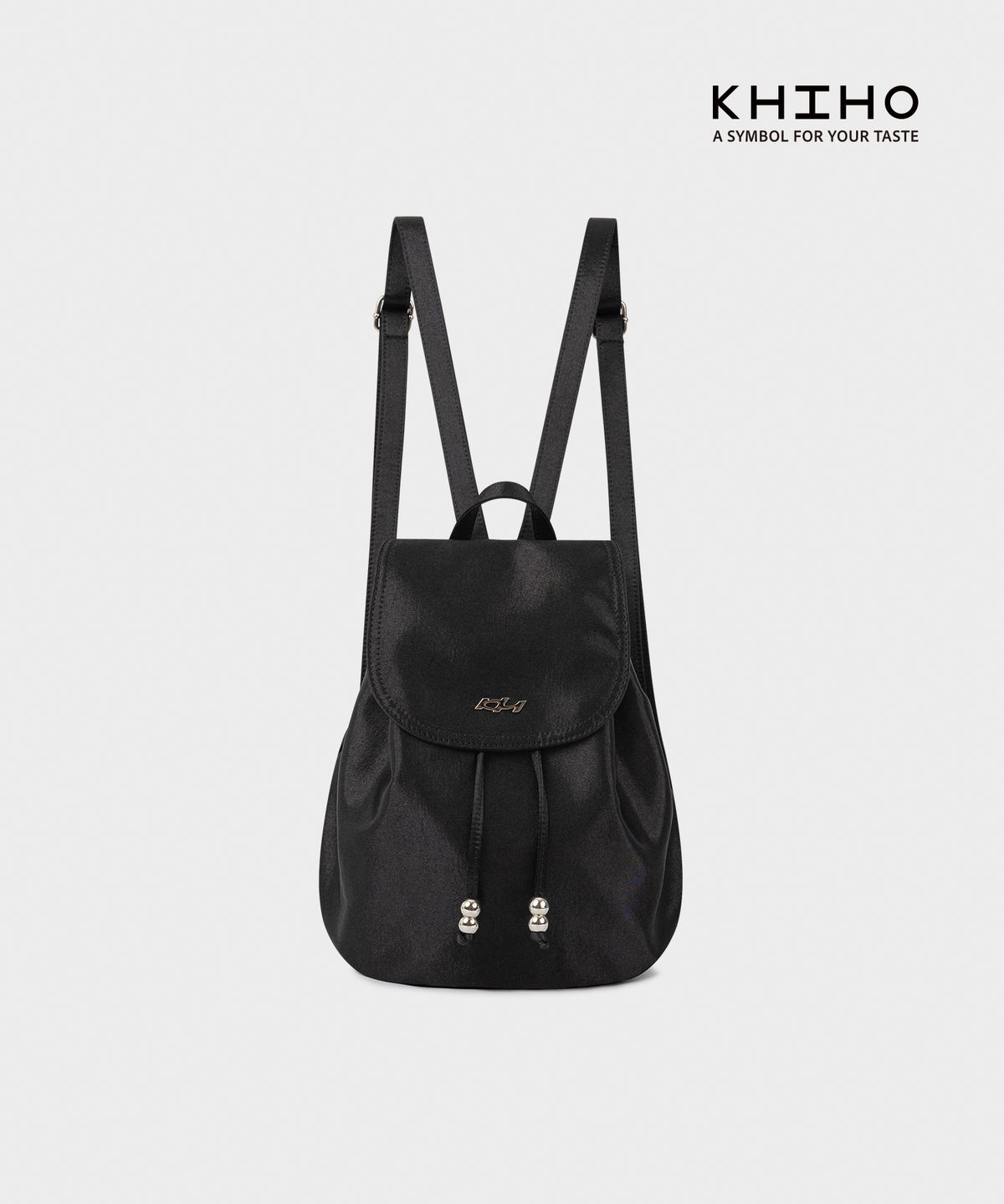 기호(KHIHO) SOFT SILKY BACK PACK / BLACK