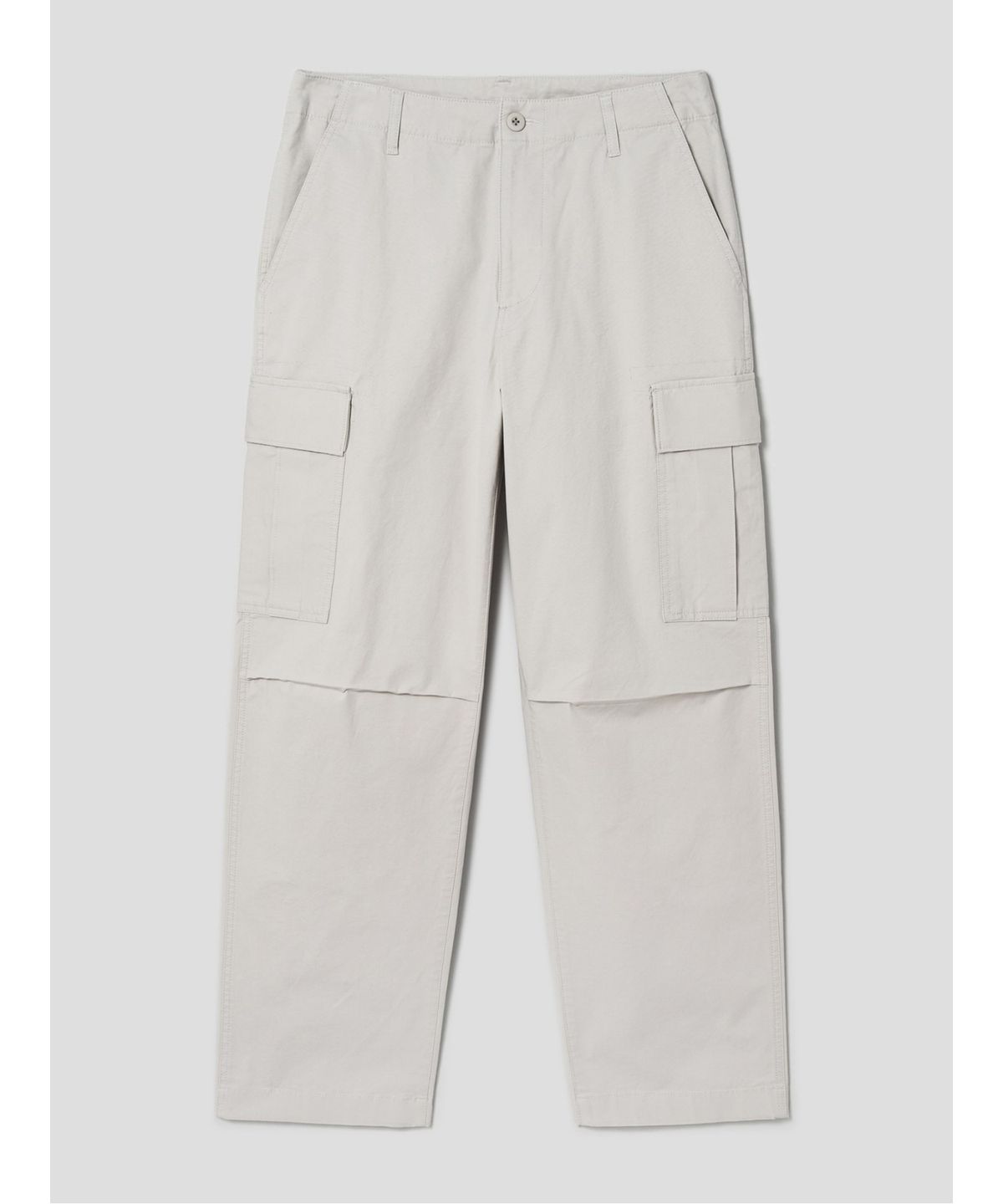 시프트지(SHIFT.G) Semi Wide Cargo Pants - Ivory