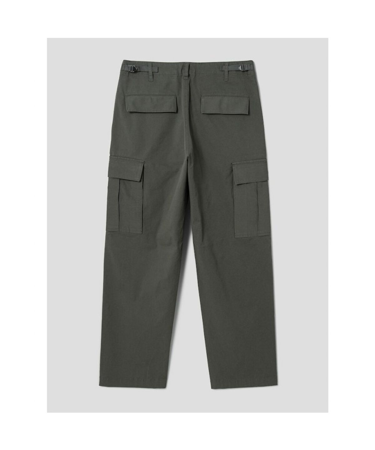 시프트지(SHIFT.G) Semi Wide Cargo Pants - Khaki