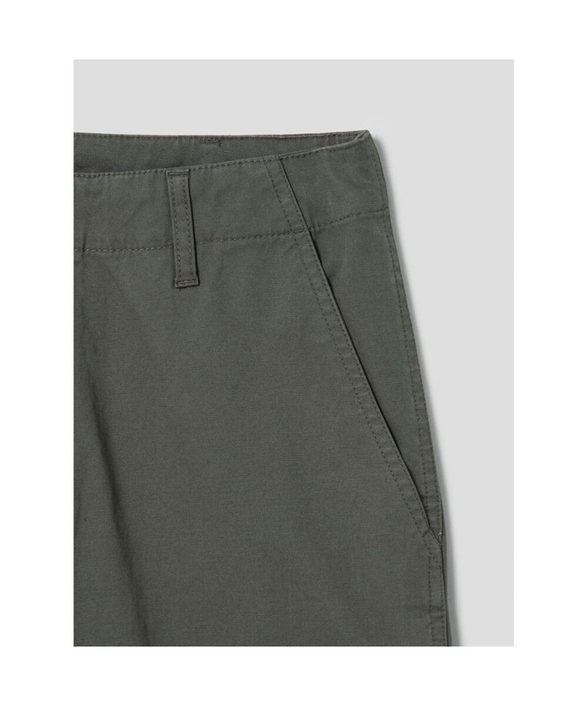 시프트지(SHIFT.G) Semi Wide Cargo Pants - Khaki