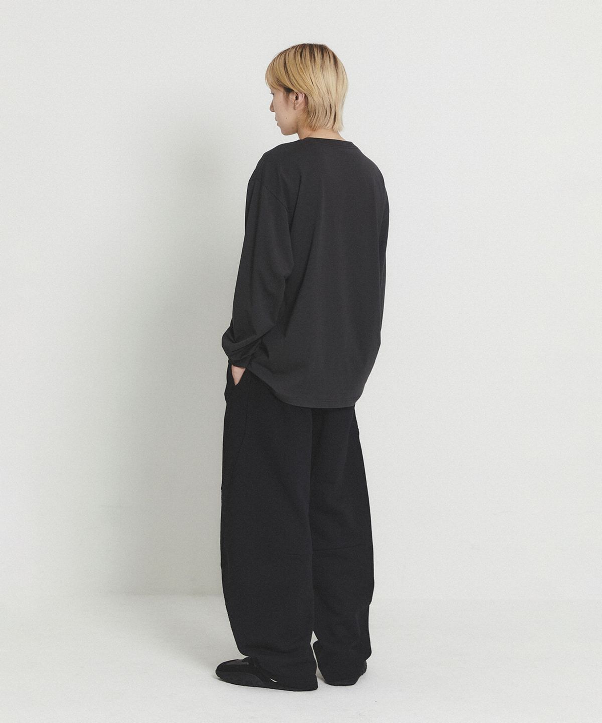 주앙옴므(JUAN HOMME) 실켓 롱 슬리브 티셔츠 (3COLOR)
