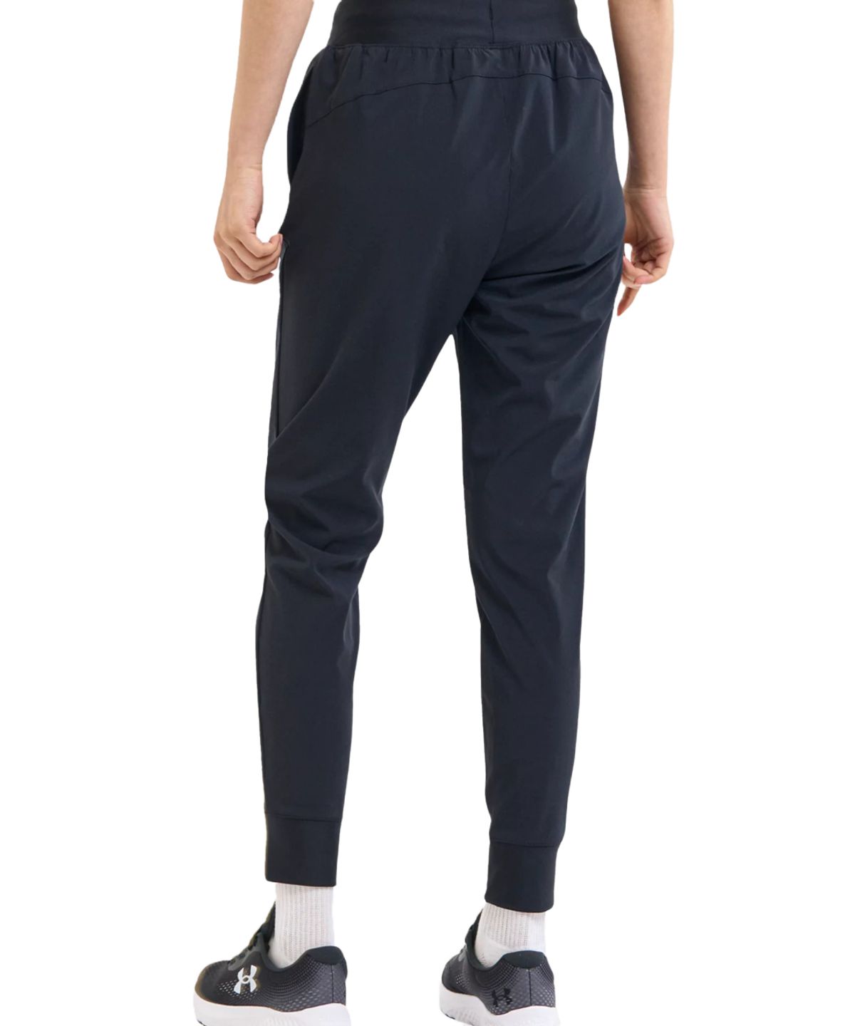 언더아머(UNDERARMOUR) 여성 아머 스포츠 하이라이즈 우븐 팬츠 1382727-001
