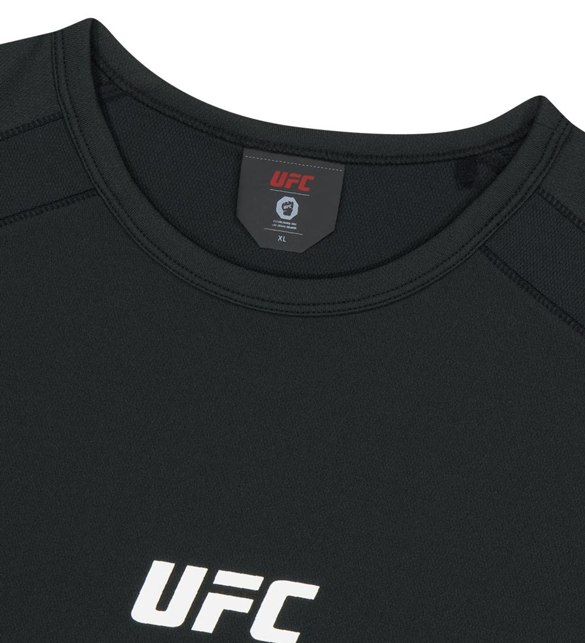 유에프씨 스포츠(UFC SPORT) UFC 블레이즈+ 머슬핏 반팔 티셔츠 블랙 U4SSV2107BK