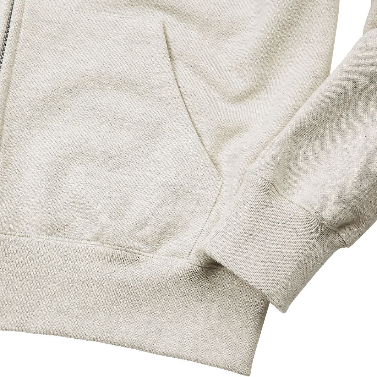솔티(SORTIE) 2-Way Essential Sweat Hooded zip-up (Oatmeal Melange)