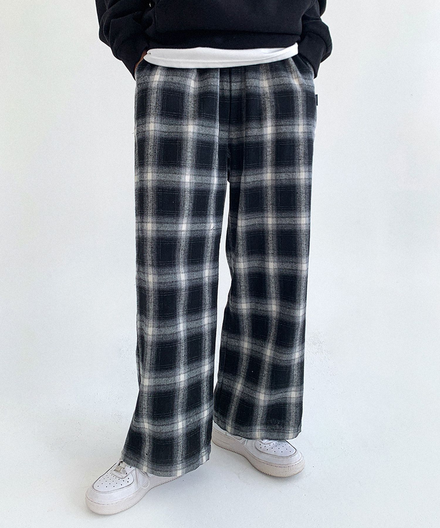 ★muahmuah☆SOFT WIDE BANDING PANTS muah muah/ムーアムーア』MUAH WIDE COTTON BANDING PANTS