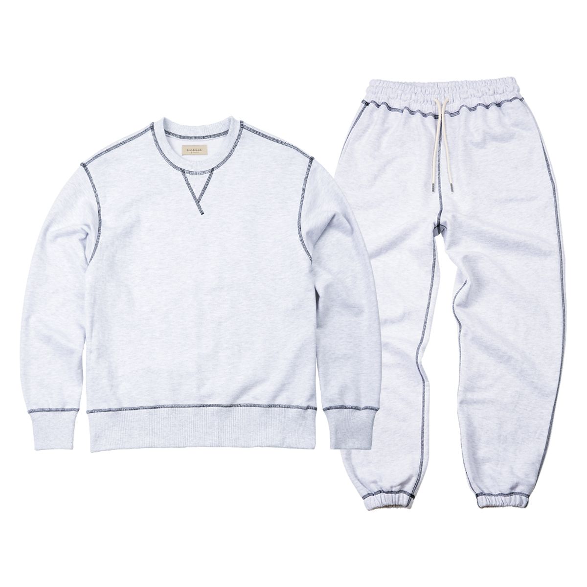 솔티(SORTIE) 3N605 Sweat Pants (White Melange)