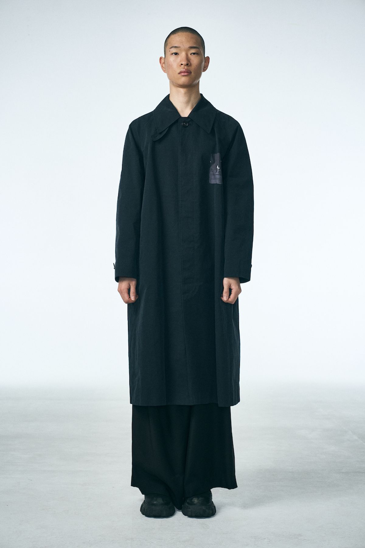 페노메논시퍼(PHENOMENON SEEPER) MEMORY TRENCH COAT_NAVY
