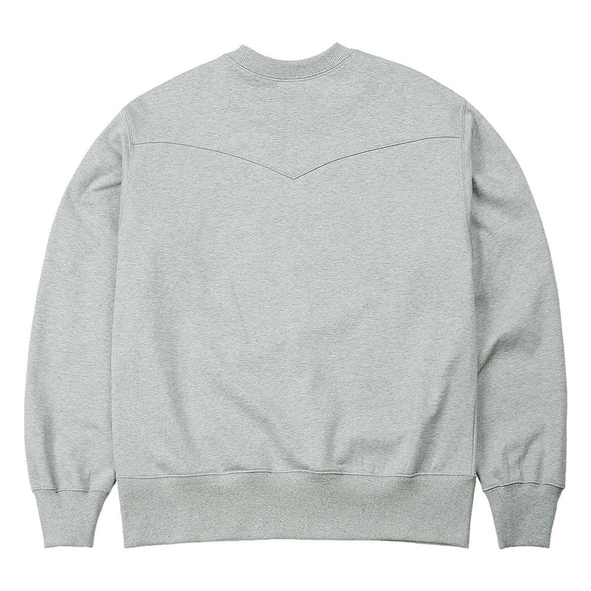 솔티(SORTIE) Western Sweat Shirts (Melange Gray)