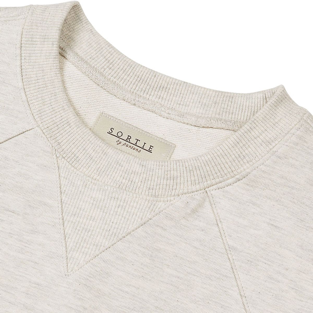 솔티(SORTIE) Western Sweat Shirts (Oatmeal Melange)