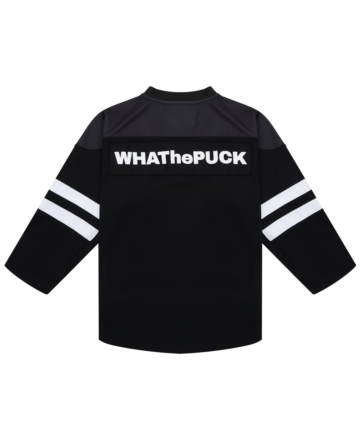 왓더퍽(WHATHEPUCK) 포인트 로고 캐나다 져지