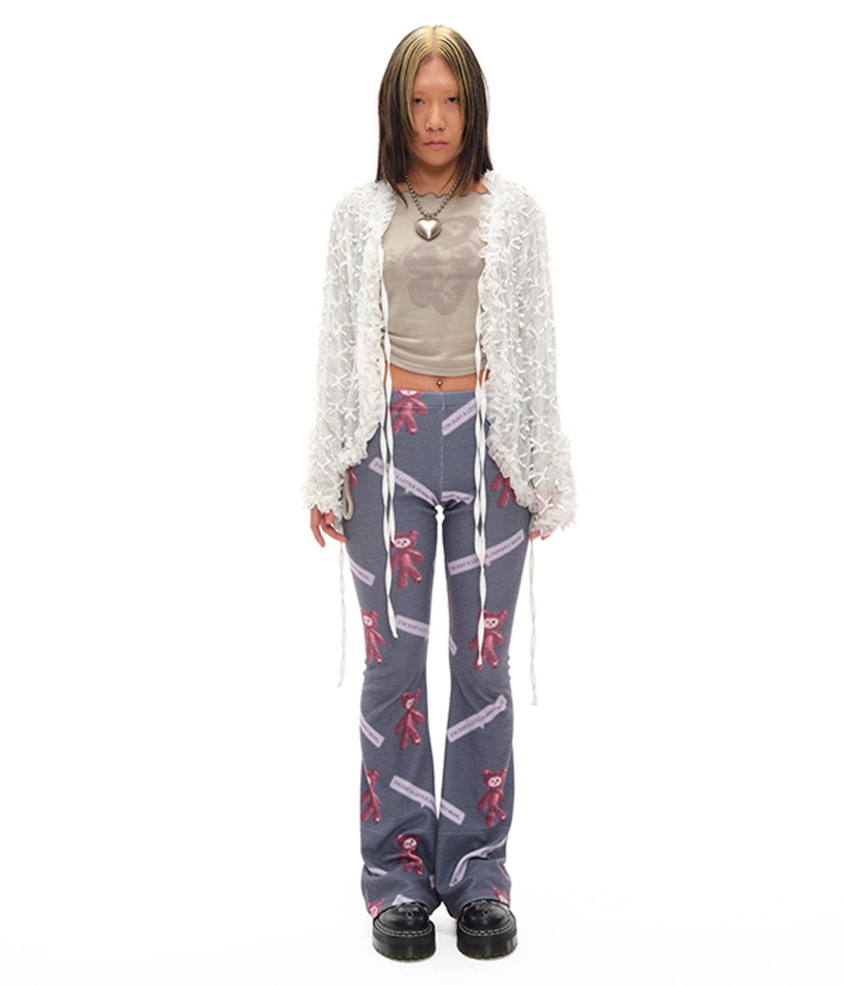 유쓰배쓰(YOUTHBATH) CHIFFON CARDIGAN_WHITE