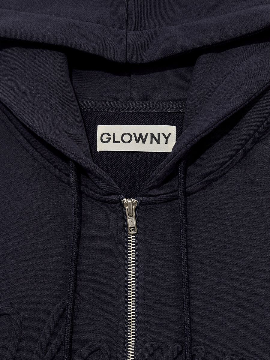 トップス GLOWNY JORDAN ZIP-UP HOODIE JORDAN ZIP-UP HOODIE (ECRU) - GLOWNY