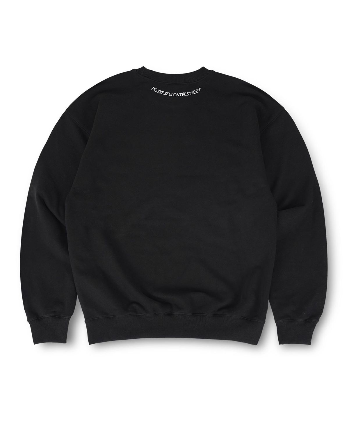 퍼츠(POTS) HOMEBODY SWEATSHIRT [BLACK]