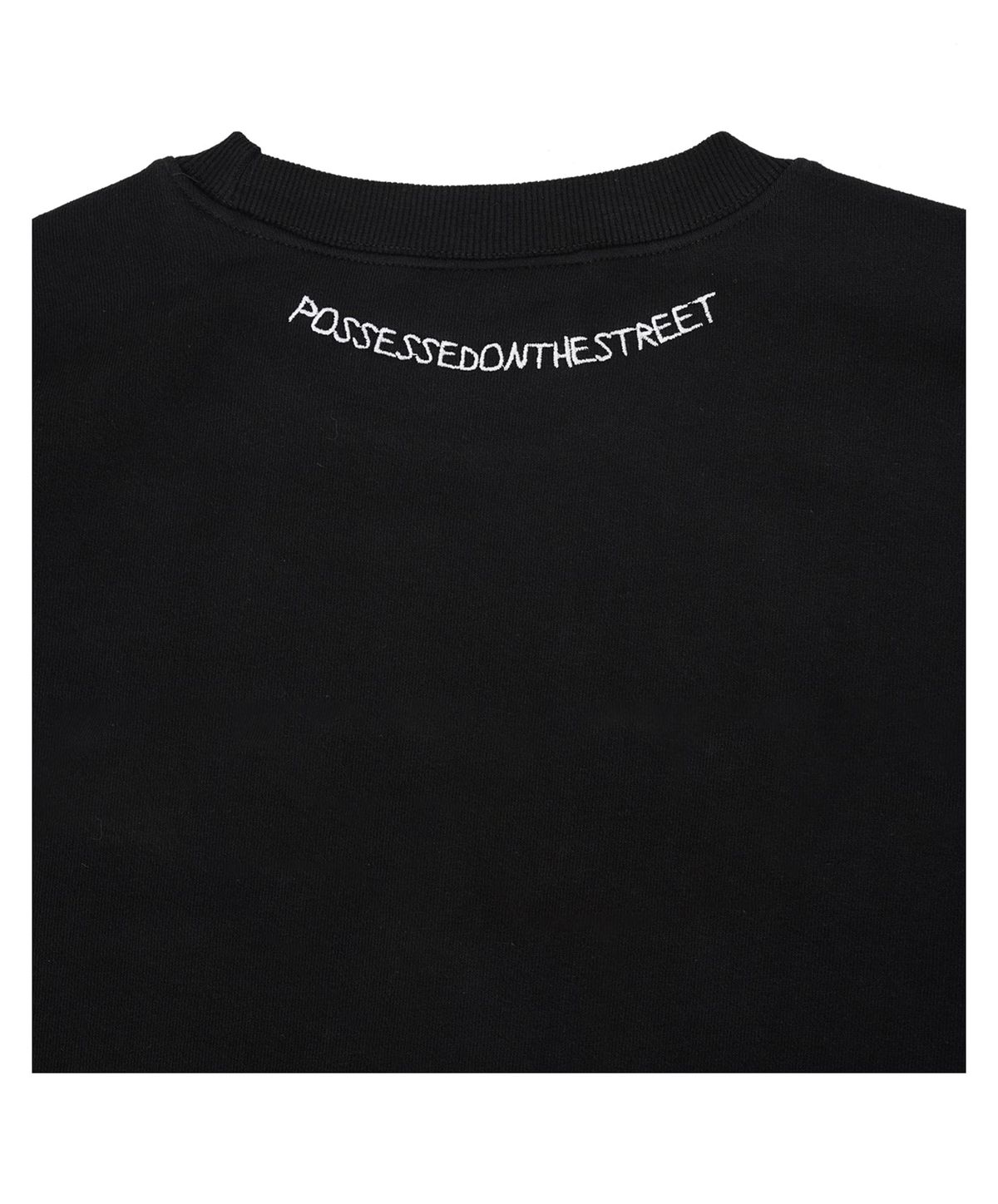 퍼츠(POTS) HOMEBODY SWEATSHIRT [BLACK]