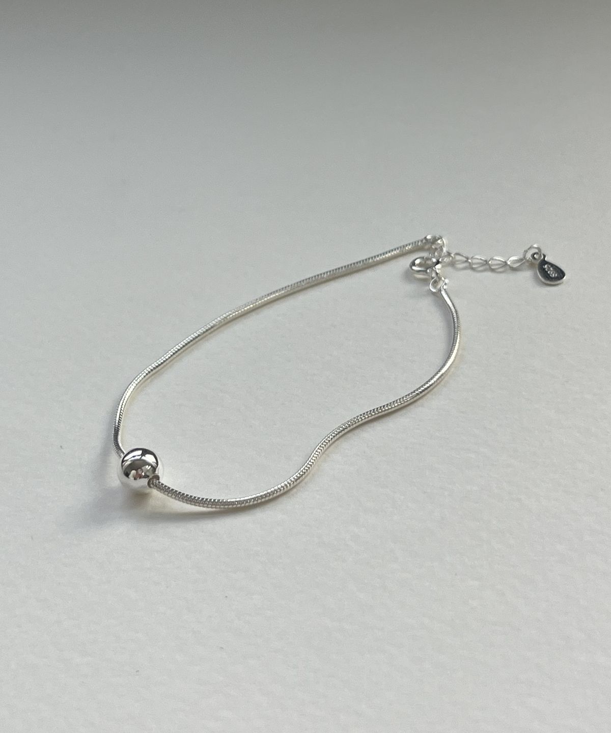 바라두(BARADU) [BARADU 925] Silky hoop ball bracelet