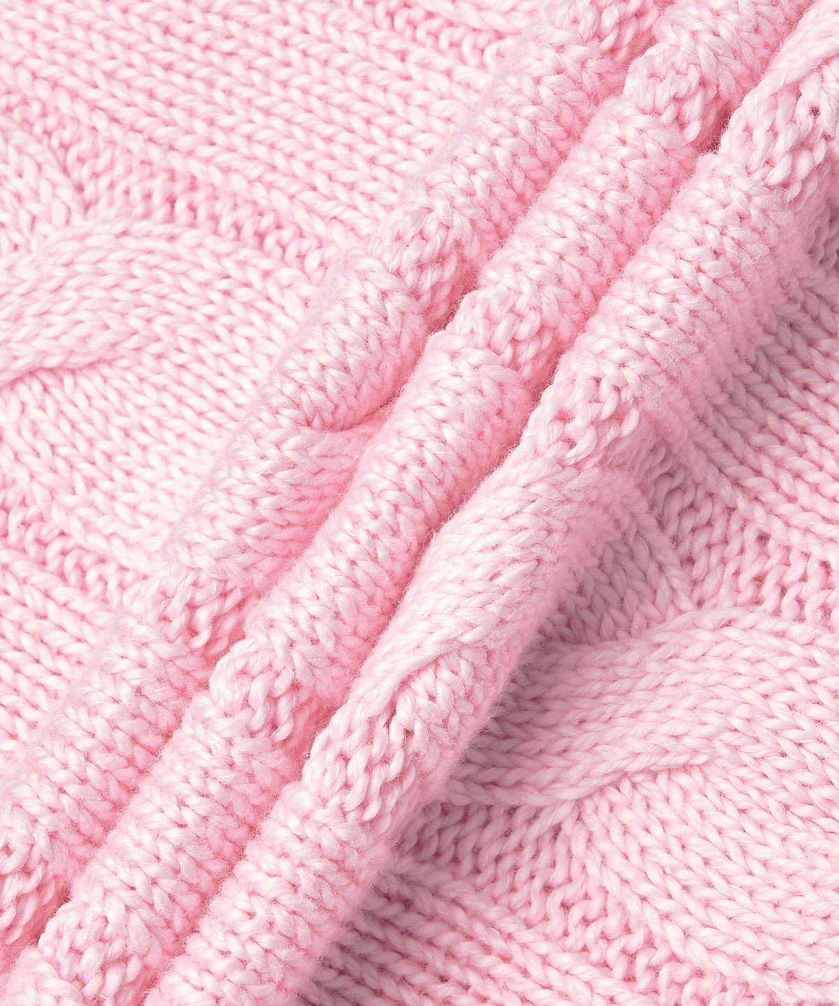 폴로 랄프 로렌(POLO RALPH LAUREN) [New Pink Capsule]  케이블 니트 코튼 스웨터 - 핑크