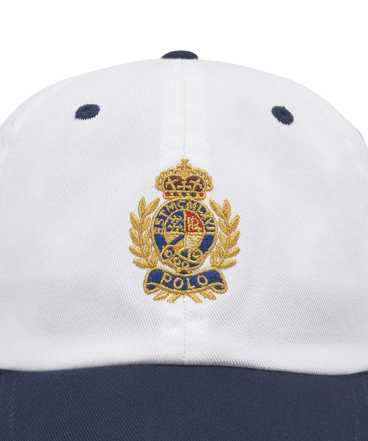 폴로 랄프 로렌(POLO RALPH LAUREN) [Crest Capsule] 코튼 트윌 치노 볼캡 - 네이비