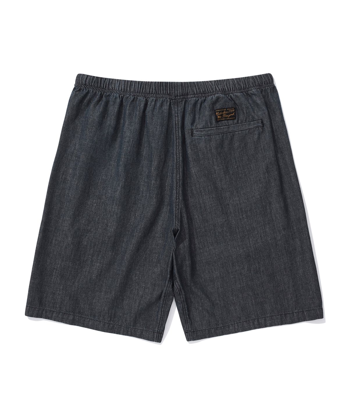 컬럼비아 유니버시티(COLUMBIA UNIVERSITY) SL-LABEL BELTED DENIM SHORTS PANTS 블랙데님