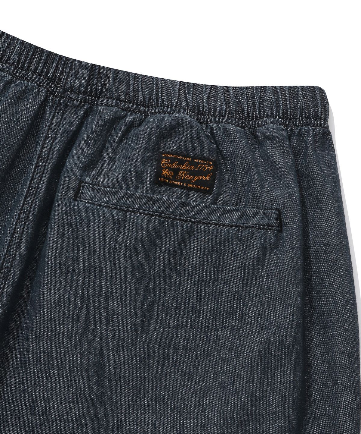 컬럼비아 유니버시티(COLUMBIA UNIVERSITY) SL-LABEL BELTED DENIM SHORTS PANTS 블랙데님