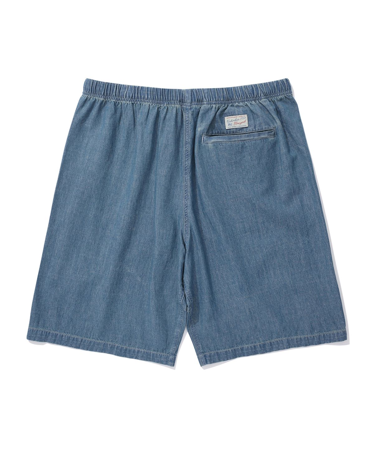 컬럼비아 유니버시티(COLUMBIA UNIVERSITY) SL-LABEL BELTED DENIM SHORTS PANTS 라이트데님