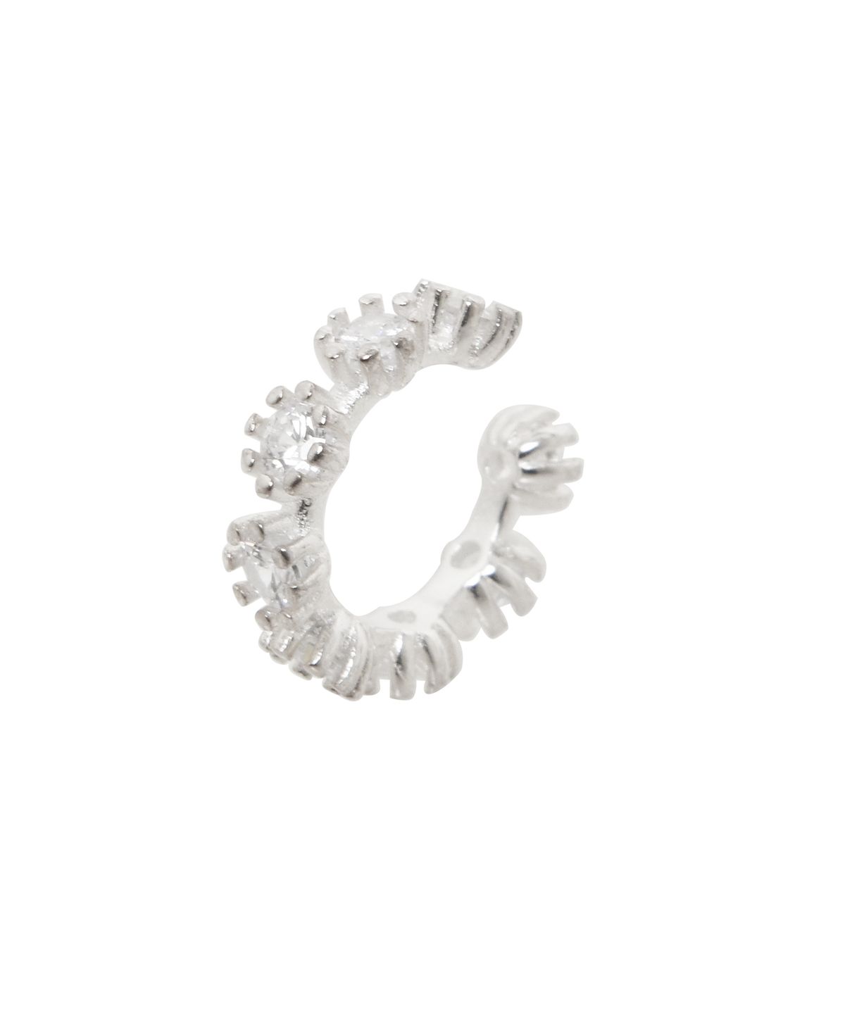 스칼렛또(SCALETTO) WIL103 White Cubic Earcuff