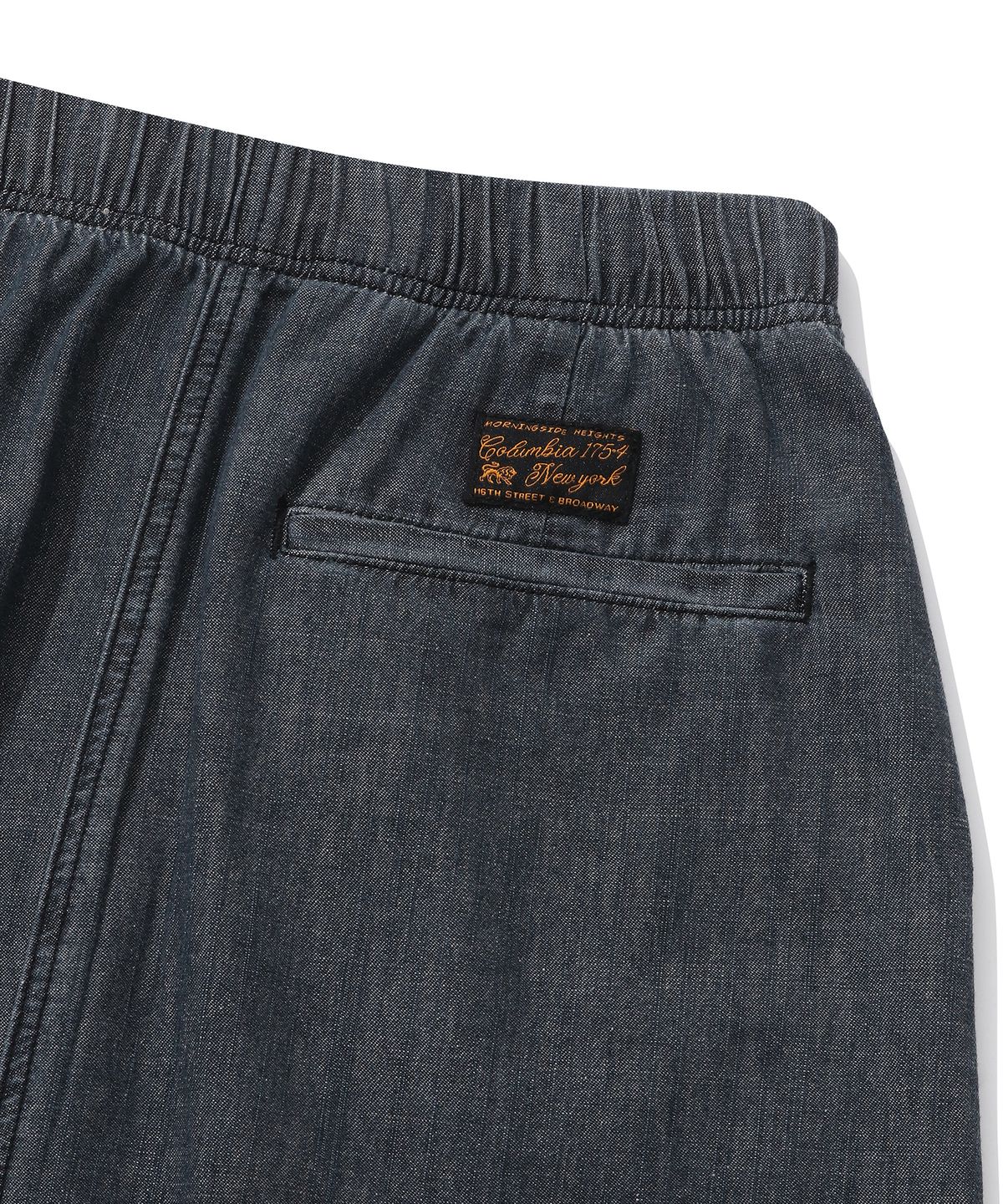 컬럼비아 유니버시티(COLUMBIA UNIVERSITY) SL-LABEL BELTED DENIM LONG SKIRTS 블랙데님