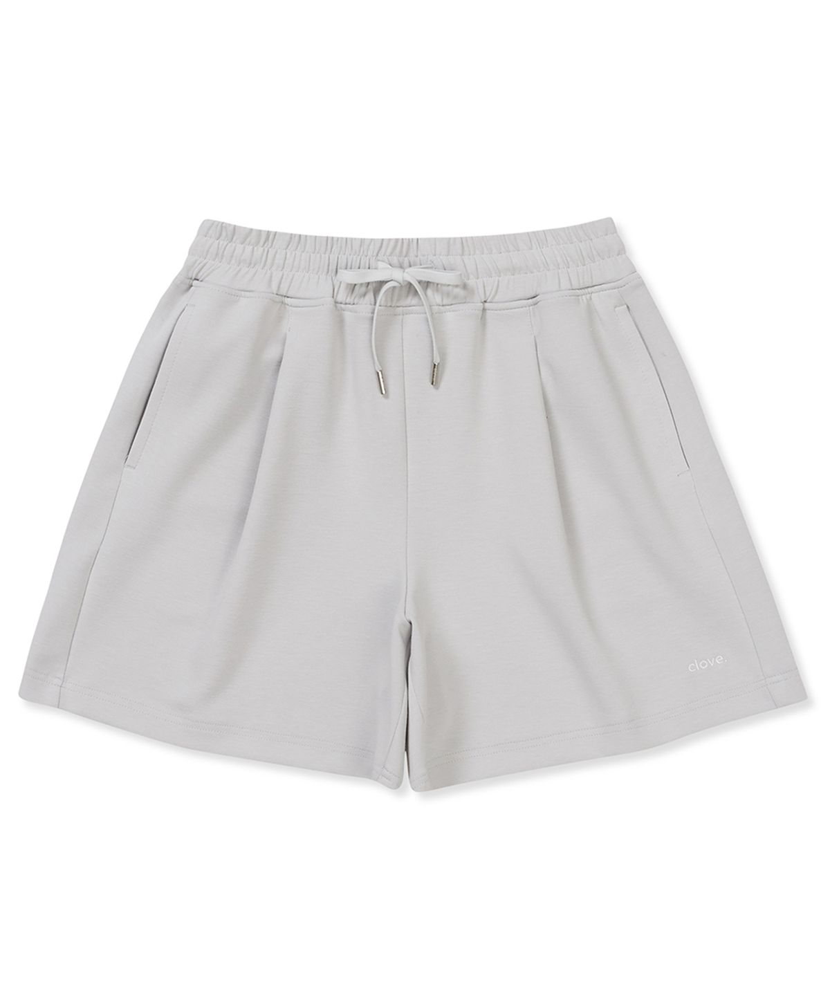 클로브(CLOVE) [24SS clove] Sporty Short Pants_Women (Light Grey)