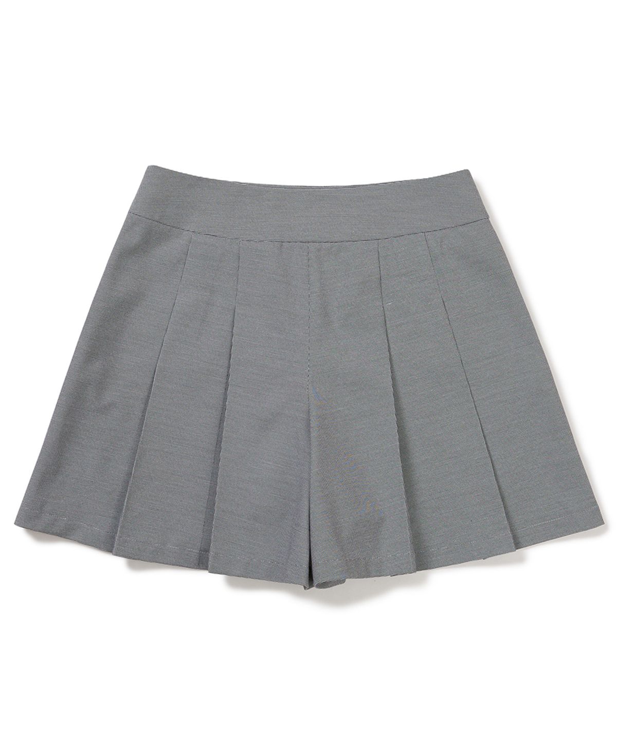 클로브(CLOVE) [24SS clove] Houndstooth Skirtpants (Grey)
