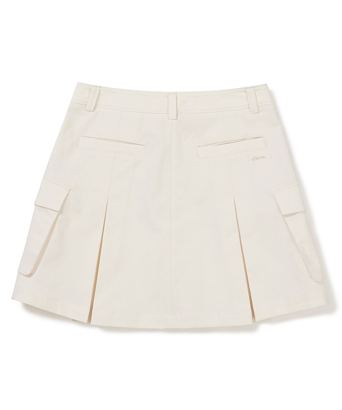 클로브(CLOVE) [24SS clove] Cargo Skirt (Cream)
