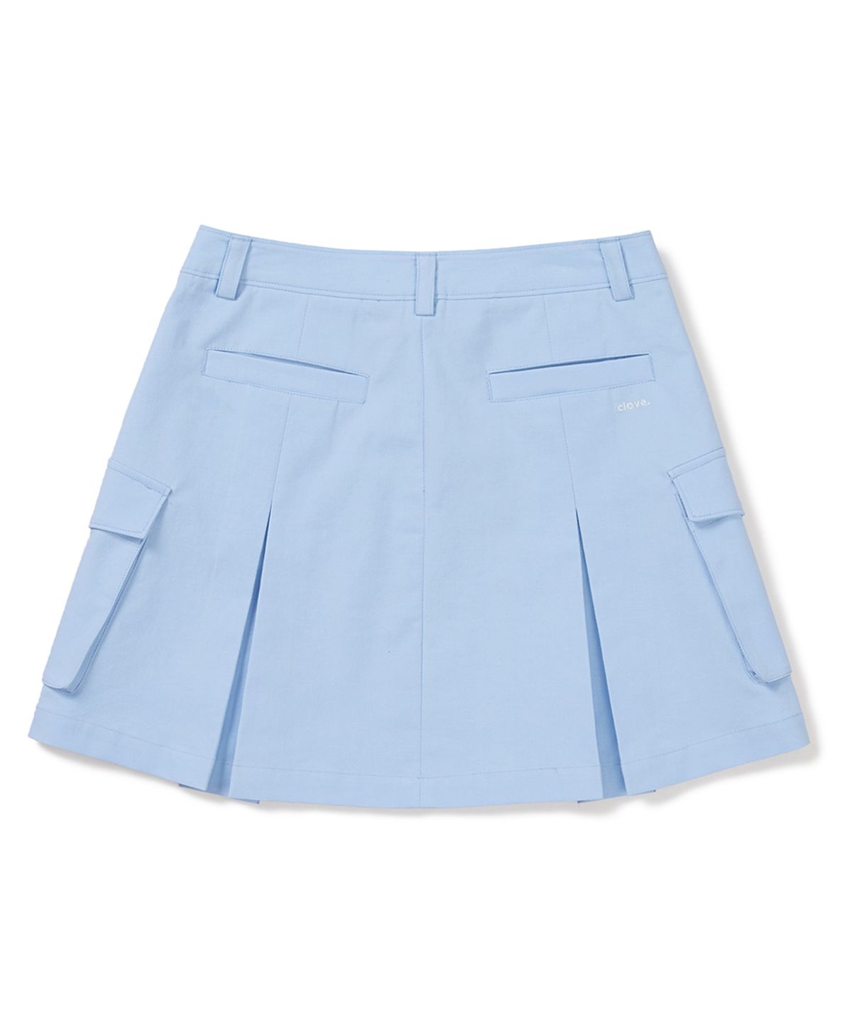 클로브(CLOVE) [24SS clove] Cargo Skirt (Sky Blue)
