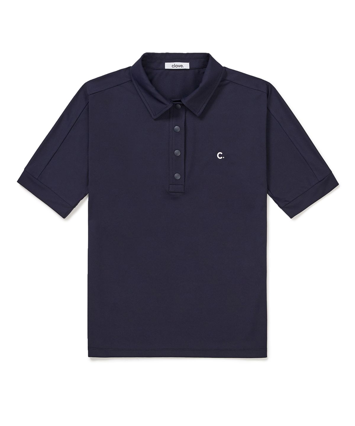클로브(CLOVE) [24SS clove] Slim Polo Shirt (Navy)