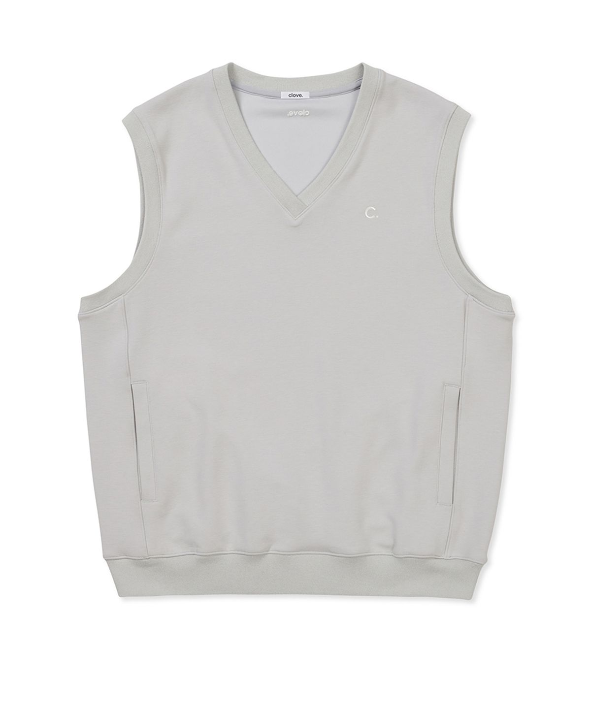 클로브(CLOVE) [24SS clove] Sporty Vest_Men (Light Grey)