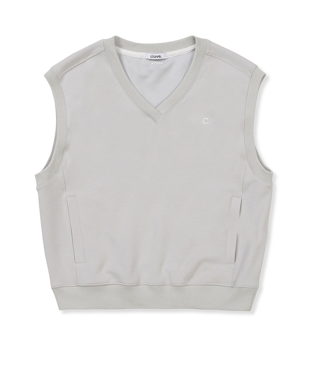 클로브(CLOVE) [24SS clove] Sporty Vest_Women (Light Grey)