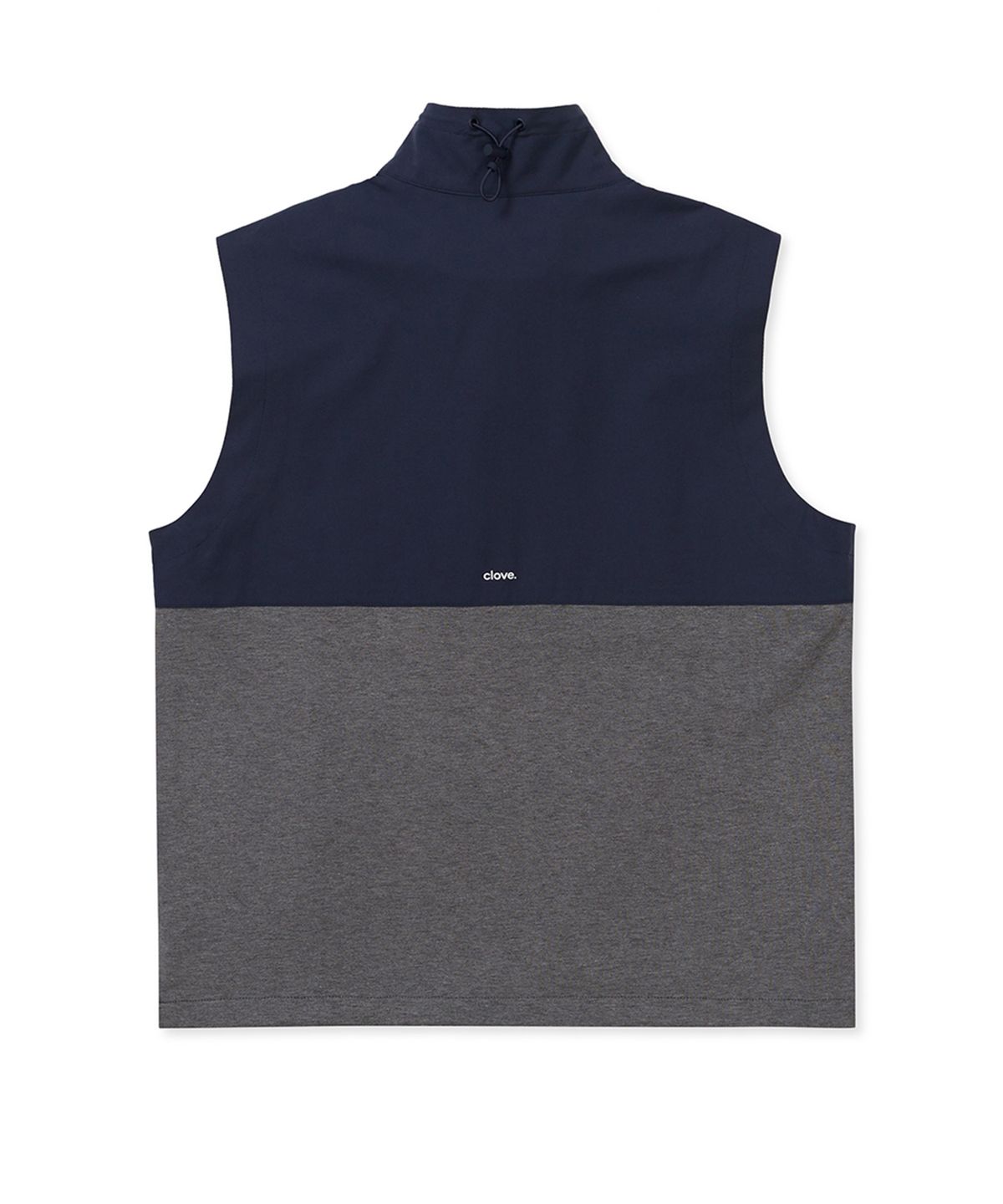클로브(CLOVE) [24SS clove] Club Half Zip Vest (Navy)