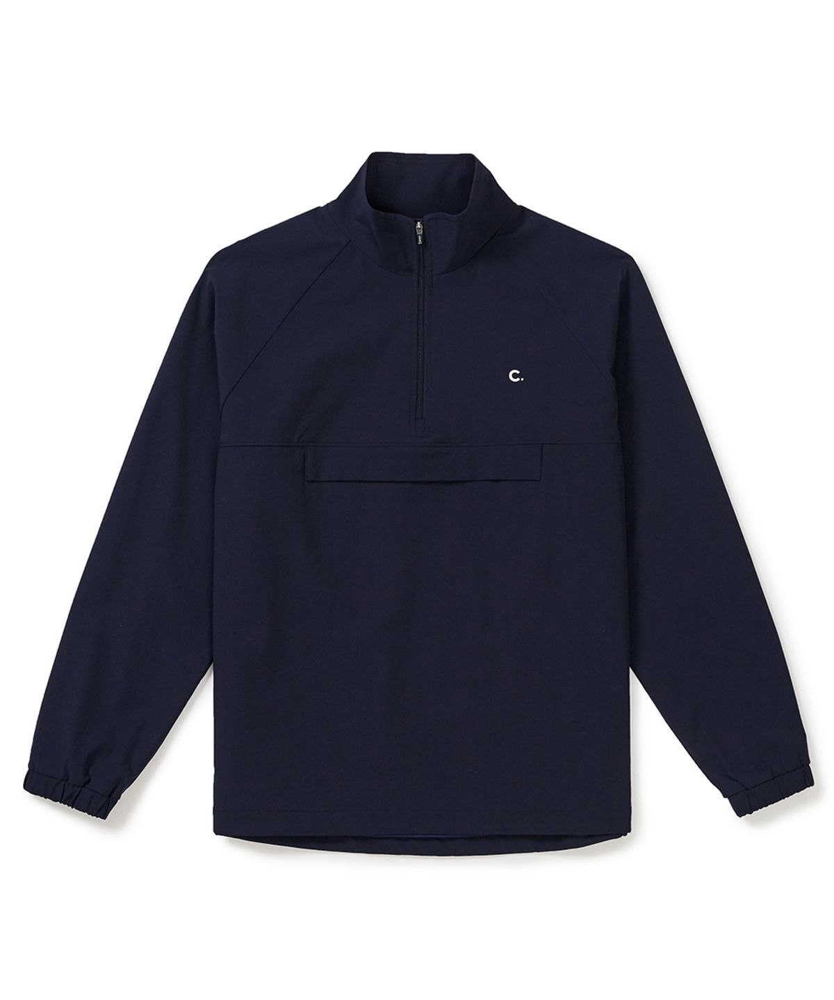 클로브(CLOVE) [24SS clove] Texture Half-Zip Anorak (Navy)