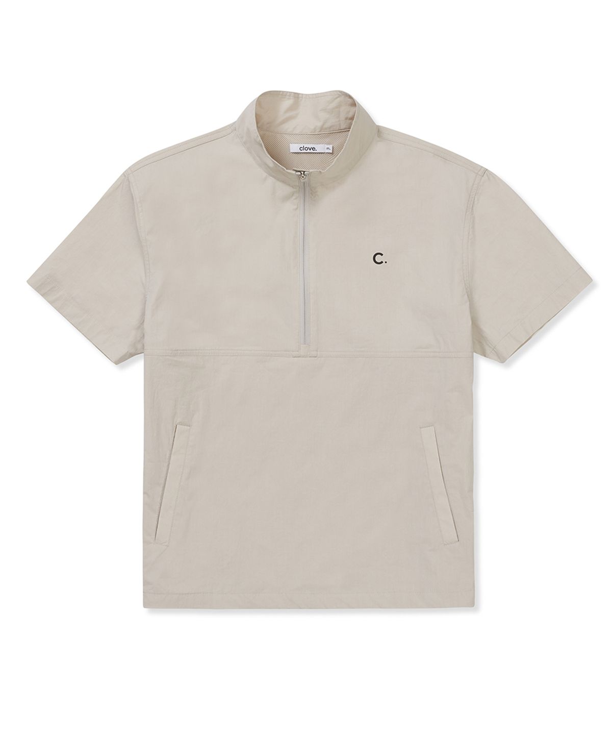 클로브(CLOVE) [24SS clove] Field Short Sleeve Anorak (Light Beige)