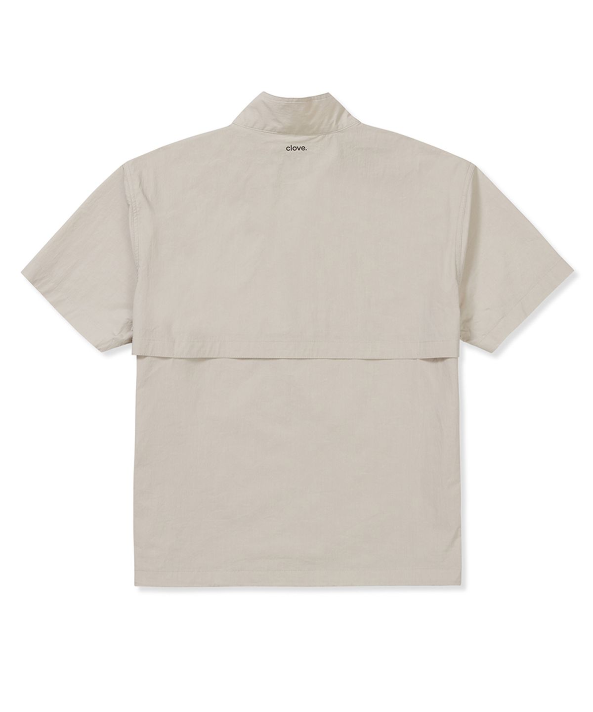 클로브(CLOVE) [24SS clove] Field Short Sleeve Anorak (Light Beige)