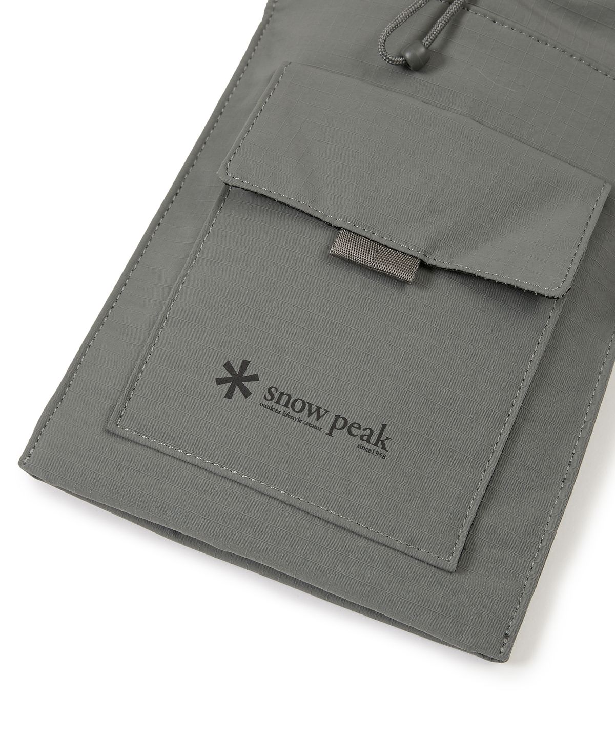 스노우피크 어패럴(SNOWPEAK APPAREL) 듀얼테크 미니 사코슈 Dark Gray (S24SUFSB38)