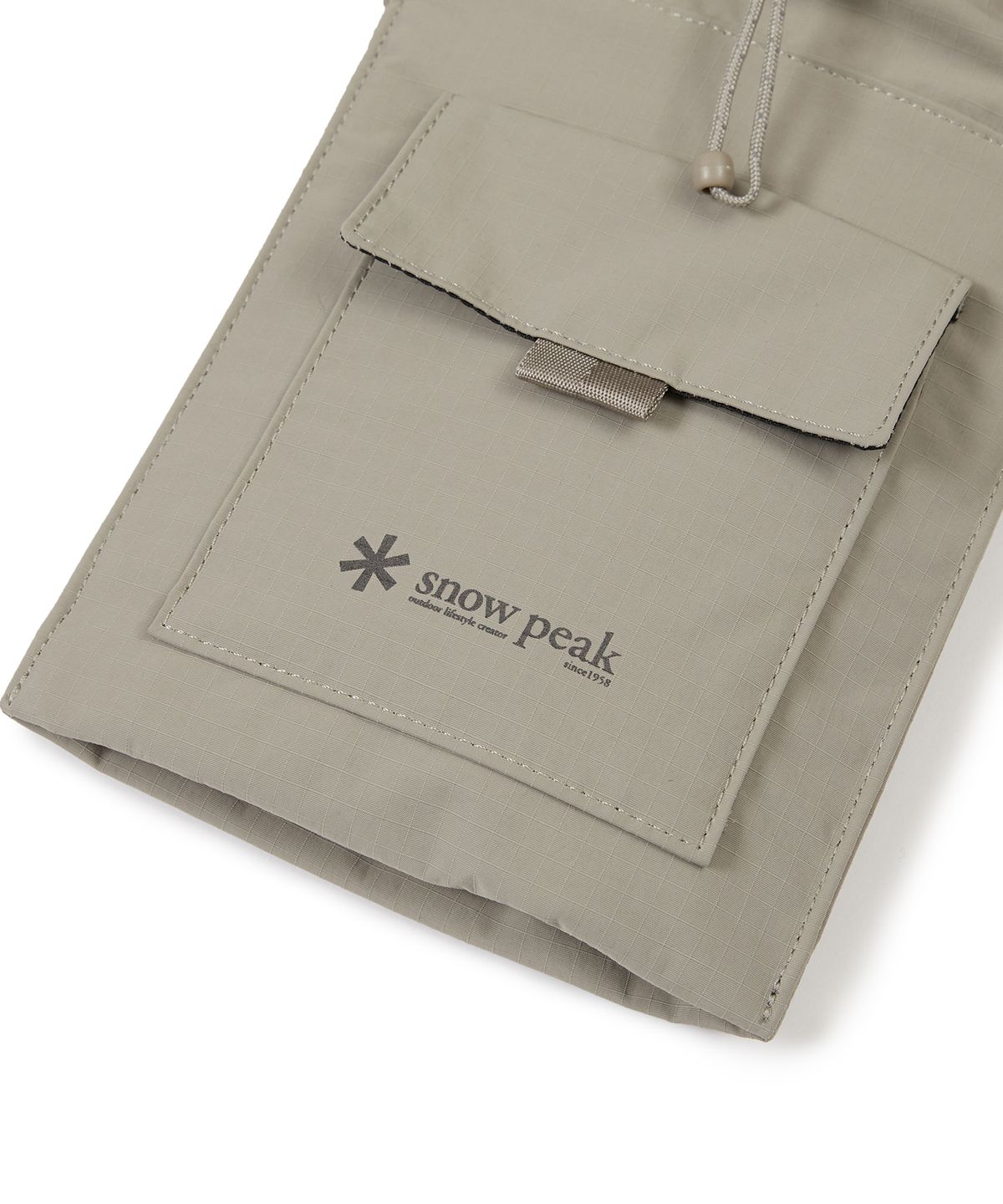 스노우피크 어패럴(SNOWPEAK APPAREL) 듀얼테크 미니 사코슈 Yellow Gray (S24SUFSB38)
