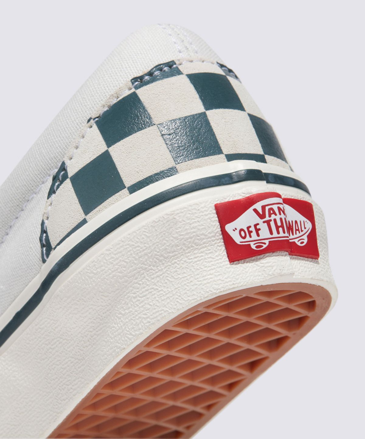 반스(VANS) 클래식 슬립온 - (체커보드) 그린:트루 화이트 / VN000BVZBGN1