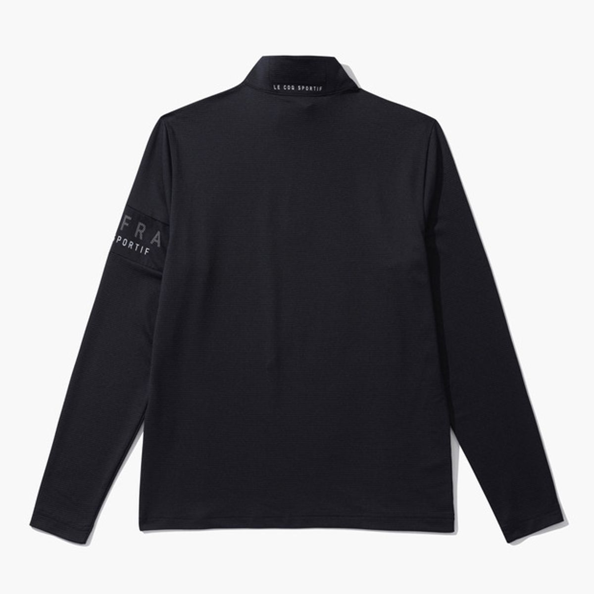 르꼬끄 골프(LECOQ GOLF) 남성 조직감 반집업 티셔츠 (GP121MTL24)