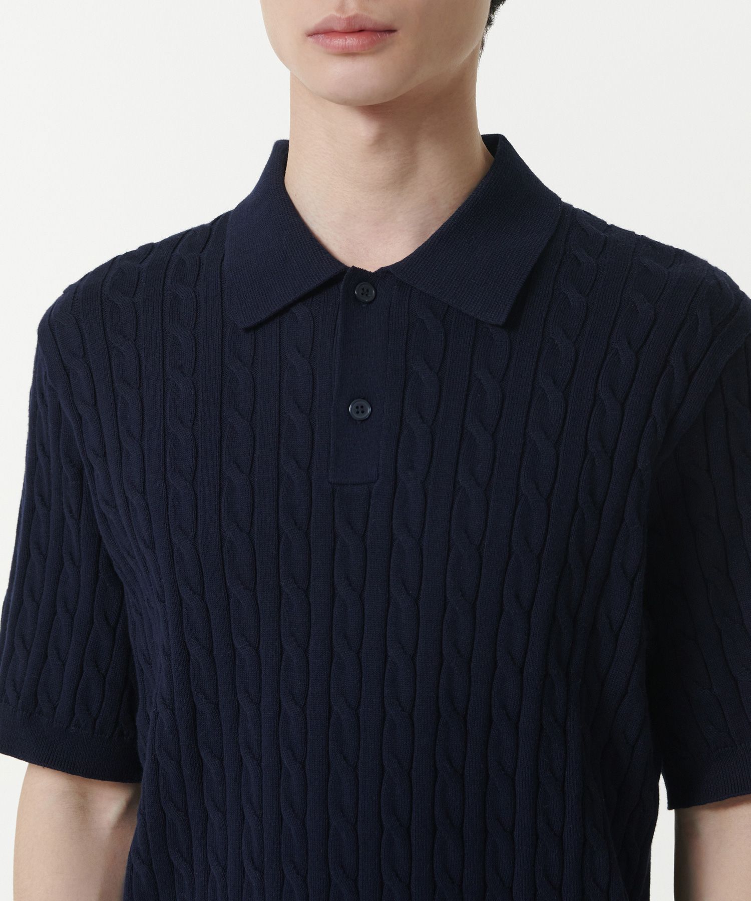 MUSINSA STANDARD MEN'S_ケーブルニットポロシャツ_8色 MUSINSA STANDARD MEN'S_ケーブルニットポロシャツ_8色 (MUSINSA