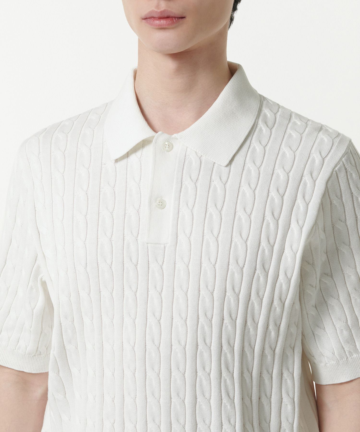 MUSINSA STANDARD MEN'S_ケーブルニットポロシャツ_8色 MUSINSA STANDARD MEN'S_ケーブルニットポロシャツ_8色 (MUSINSA
