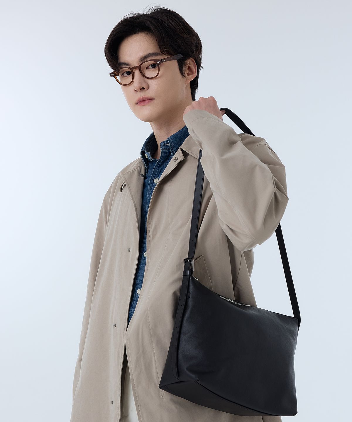 베드포드일레븐스(BEDFORD11TH) 레이지 벨트 크로스 호보백  [올레더버전]