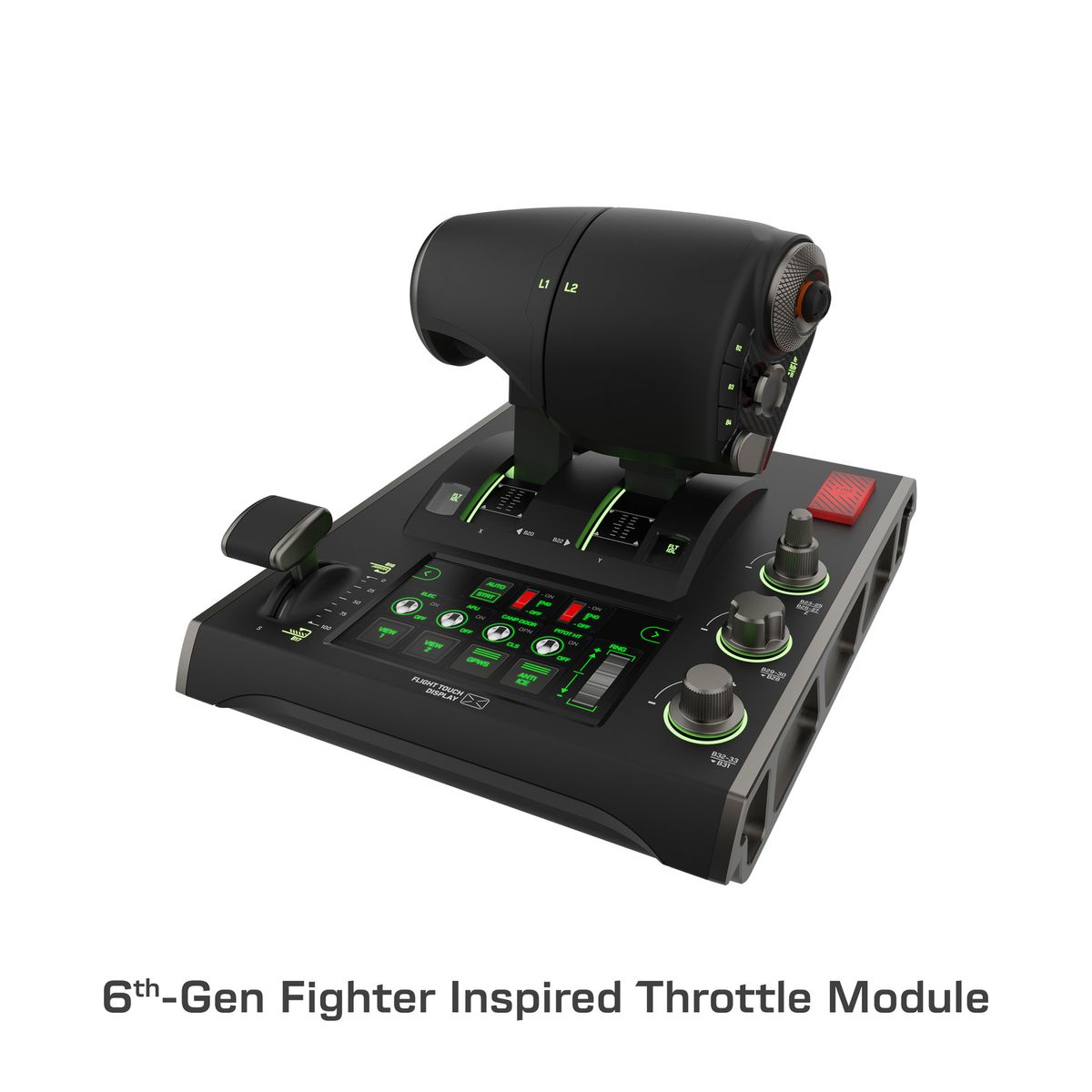 터틀비치(TURTLEBEACH) 벨로시티원 VelocityOne Flightdeck 범용 HOTAS 시뮬레이션 조이스틱 & 스로틀