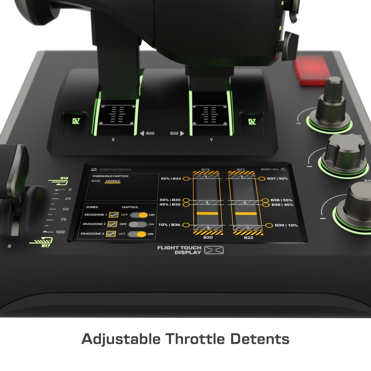 터틀비치(TURTLEBEACH) 벨로시티원 VelocityOne Flightdeck 범용 HOTAS 시뮬레이션 조이스틱 & 스로틀