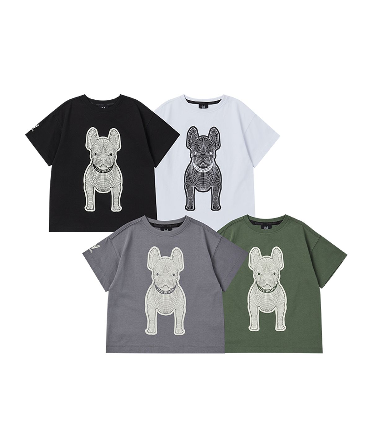 라이프워크 키즈(LIFEWORK KIDS) 키즈) 뉴 실켓 라독 반팔 티셔츠