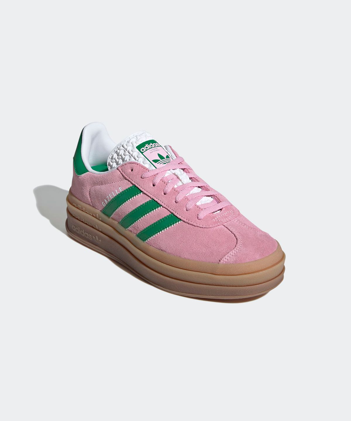 아디다스(ADIDAS) 가젤 볼드 - 핑크:그린 / IE0420
