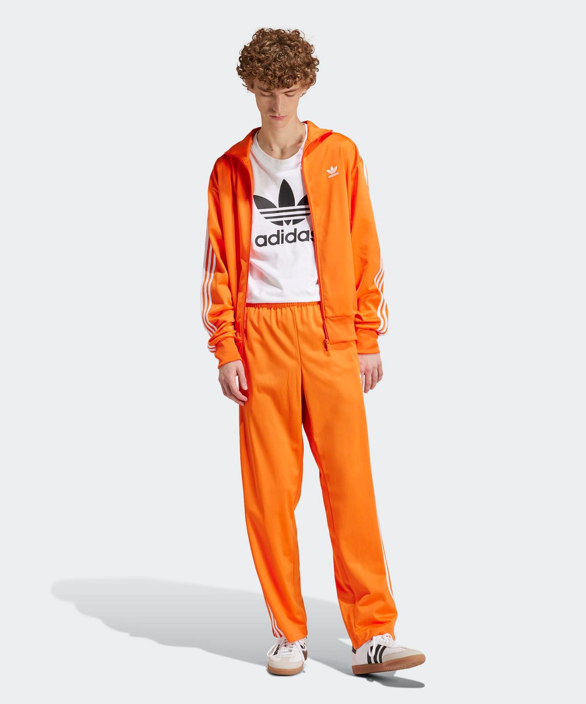 아디다스(ADIDAS) 파이어버드 트랙 팬츠 - 오렌지 / IR9894