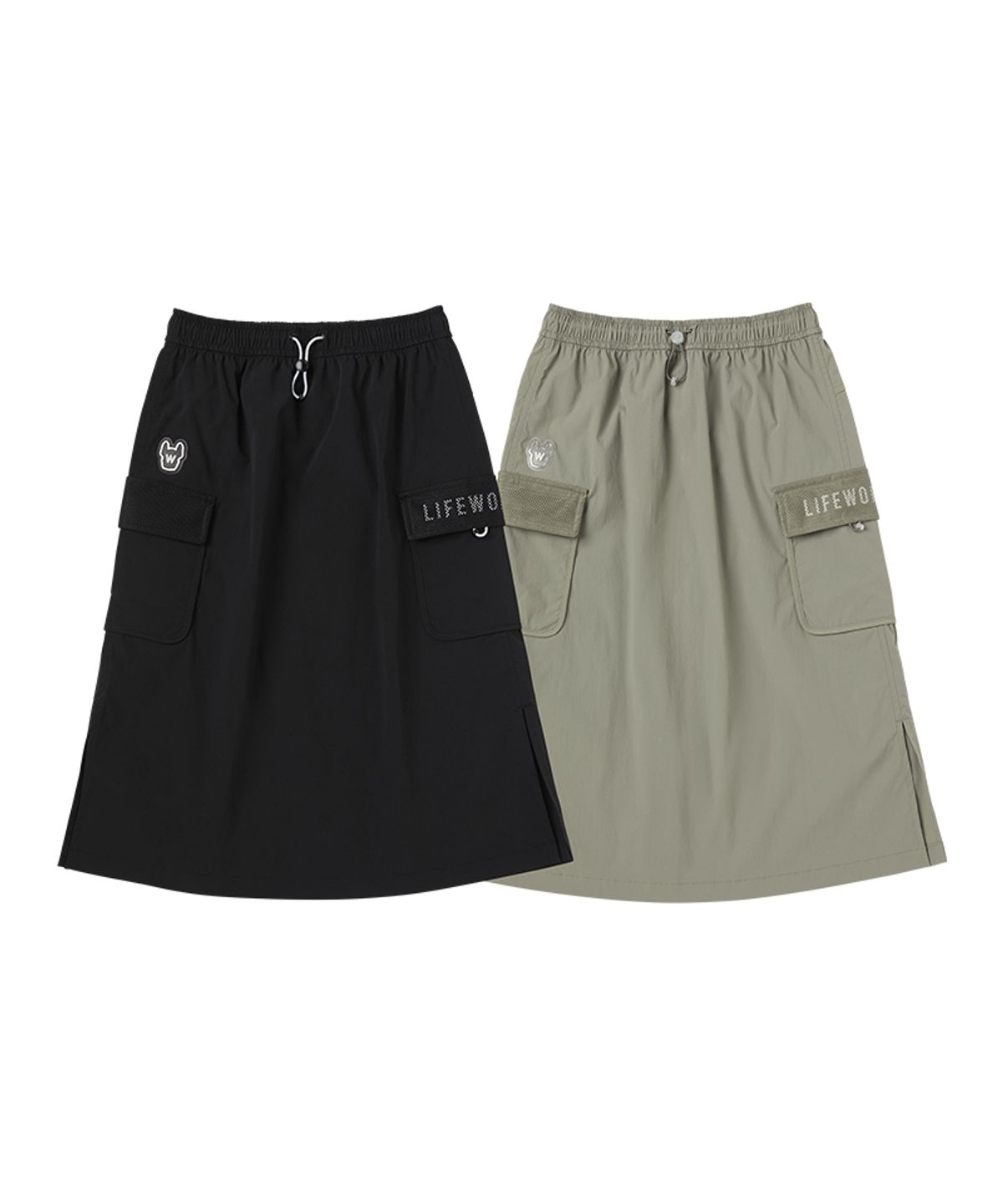 라이프워크 키즈(LIFEWORK KIDS) 키즈) 실버 라독 메쉬 스커트